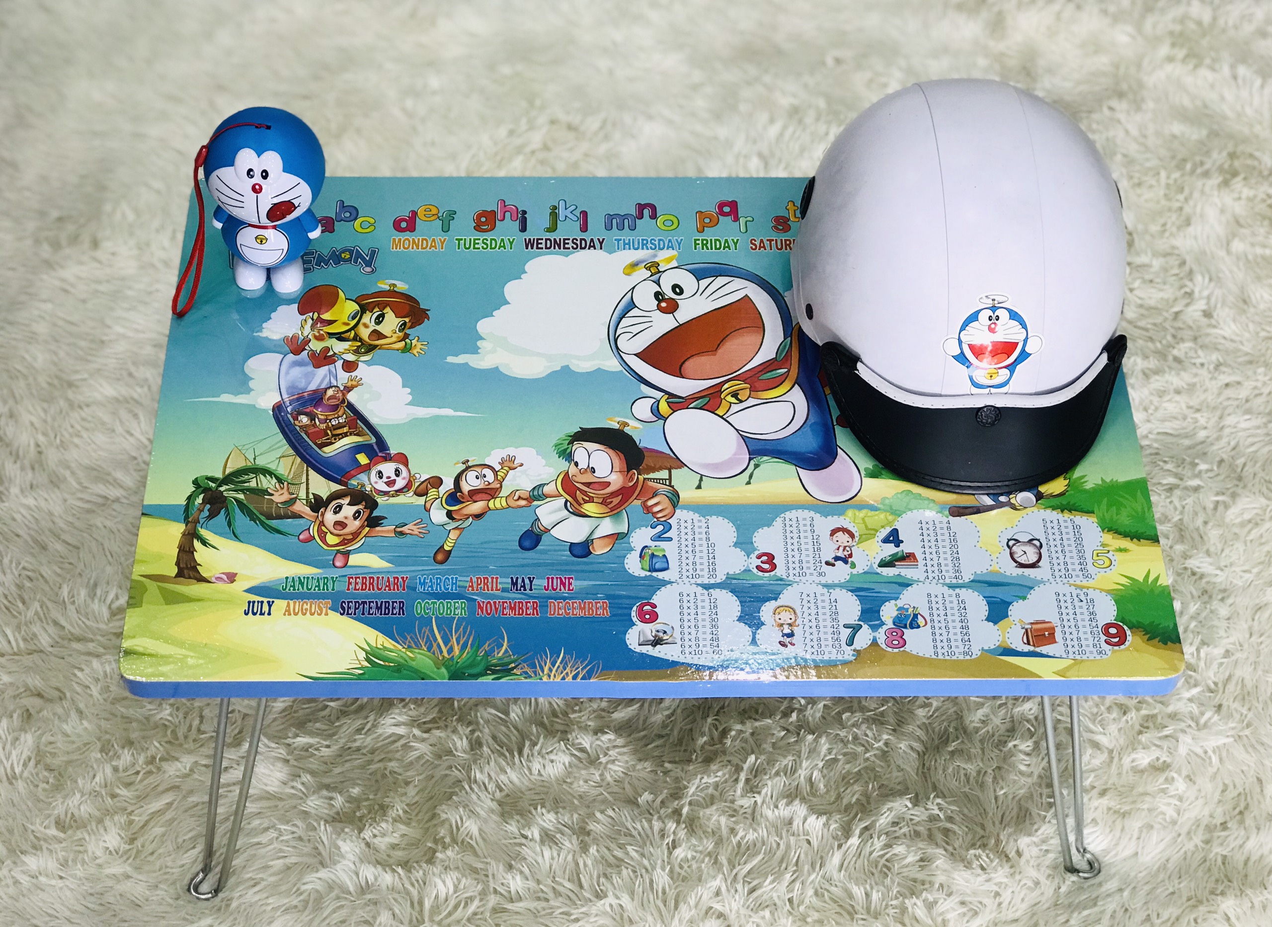 Bàn học sinh, sinh viên chân gấp, xếp gọn