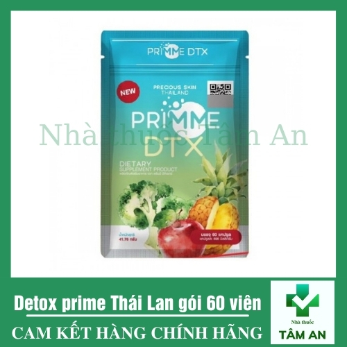 Detox thái -Trà trái cây giảm cân Primme detox thái lan đẹp da mẫu mới