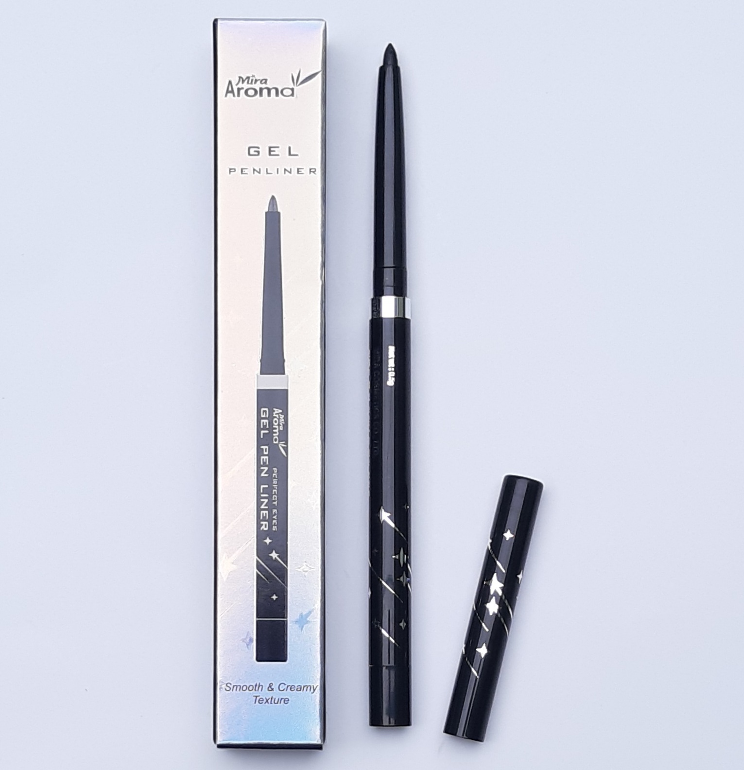 Gel kẻ mí mắt Eyeliner Black Đen  không Lem không trôi ( dạng chì vặn ) Aroma Gel Pen Liner Black Hàn Quốc