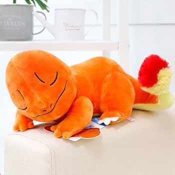 [HCM]Gấu bông pokemon charmander khủng long lửa say ngủ đáng yêu (30cm) mới 100%, hàng cao cấp loại 1