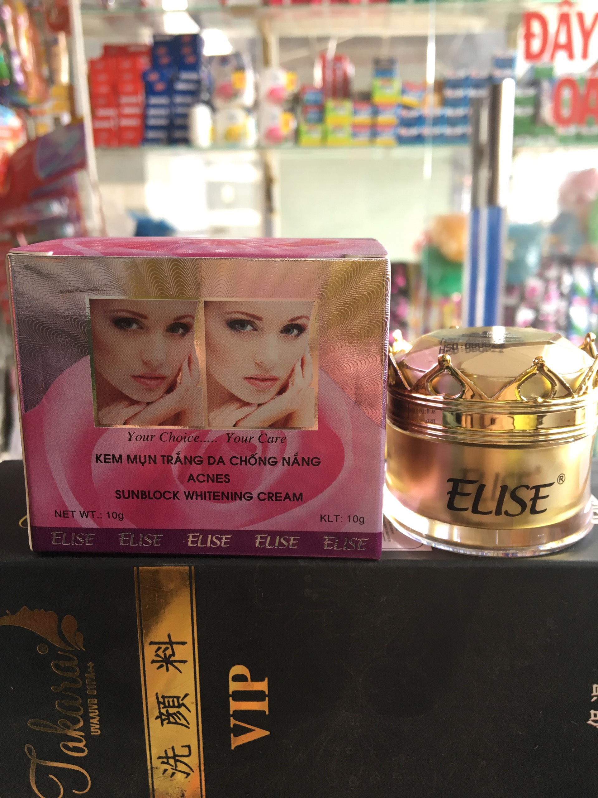 Kem trắng dachống nang elise 10g