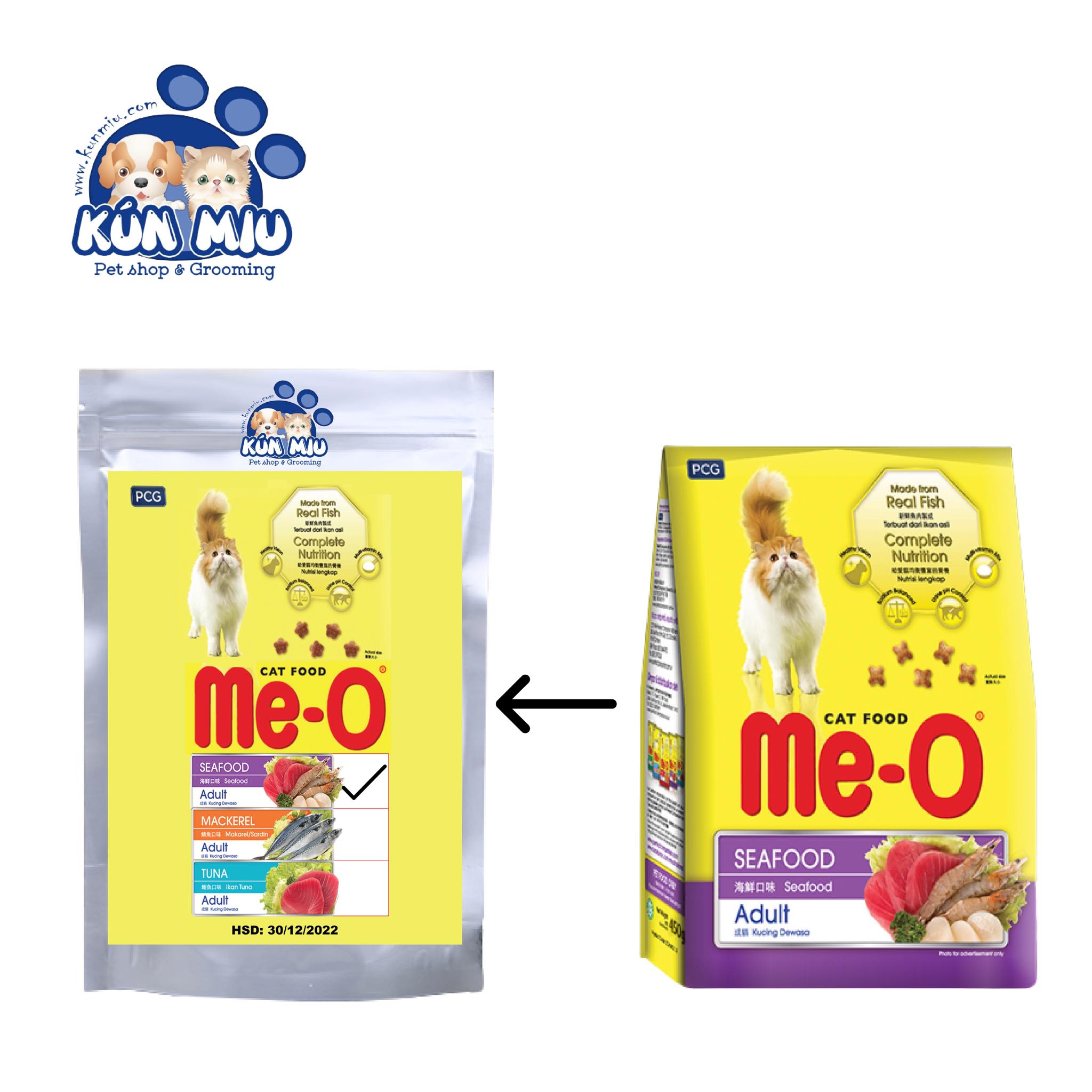 KunMiu HN-  thức ăn dạng hạt cho mèo lớn ME-O  đồ ăn cho