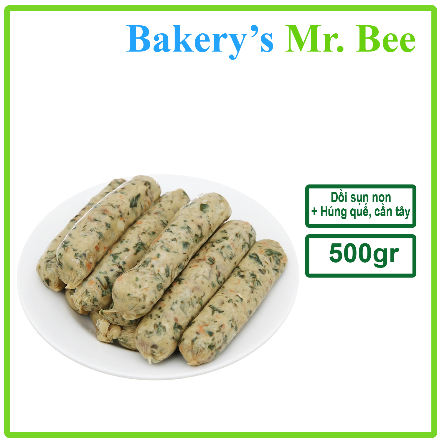 [Chỉ giao HCM] – Dồi Sụn Hà Thành thượng hạng 500Gr