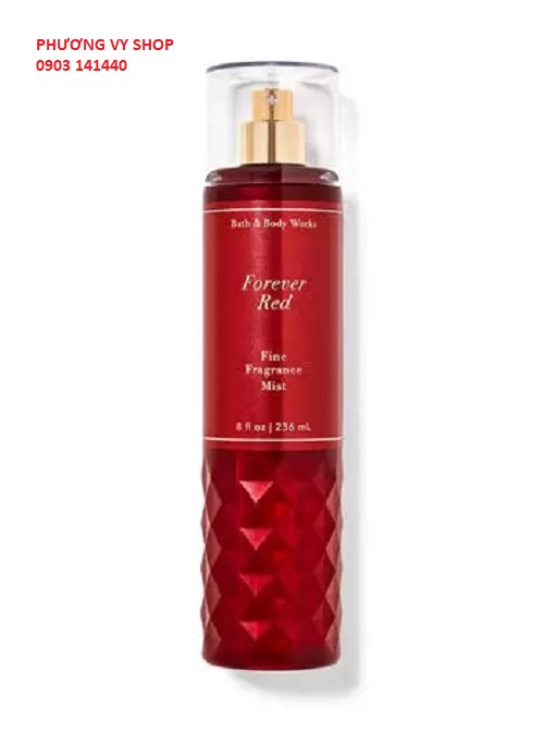 Xịt thơm toàn thân hương nước hoa bbw forever red