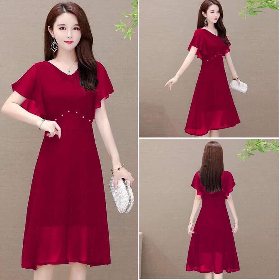[HCM]ĐẦM XÒE VOAN ĐÍNH NGỌC SIÊU DỄ THƯƠNG