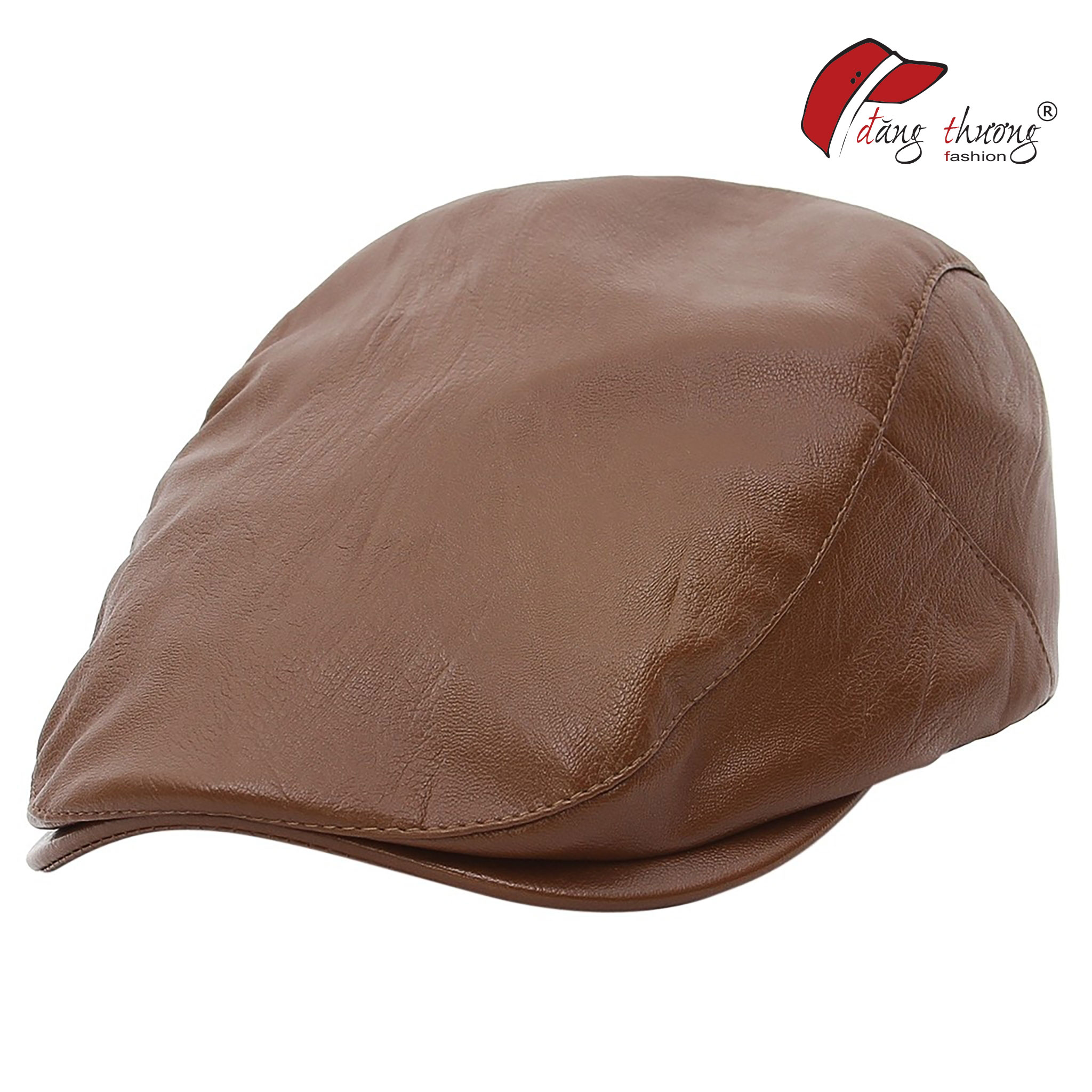 Mũ nón cóc bere mỏ vịt nam chất liệu da Pu