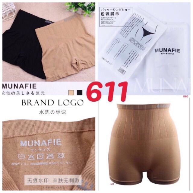 Quần Gen Nịt Bụng ,Quần Đùi Mặc Váy, Quần nịt bụng chống cuộn Xuất Nhật Cao Cấp túi zíp sang xịn
