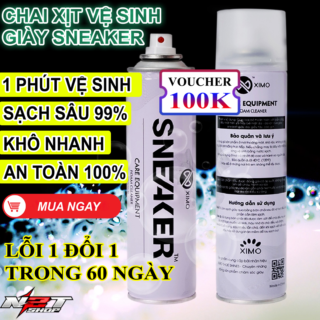 Vệ sinh giày - vệ sinh giày sneaker - vệ sinh giày trắng - vệ sinh giày đa năng - chai xịt khử mùi giày - khử mùi giày - vệ sinh giày snoker - chai vệ sinh giày - vệ sinh giày thể thao - vệ sinh giày vans.