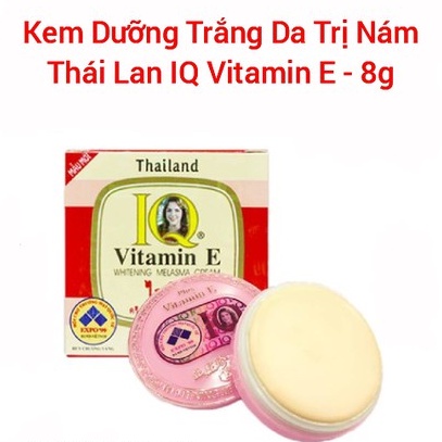 Kem Dưỡng Trắng Da Sạch Nám Thái Lan IQ Vitamin E - 8g