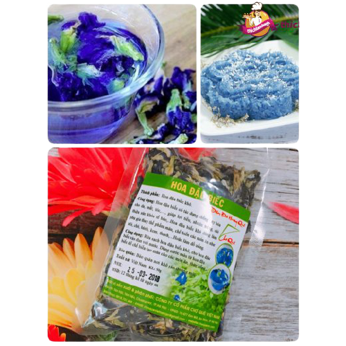 Hoa đậu biếc tạo màu xanh dương 50gr
