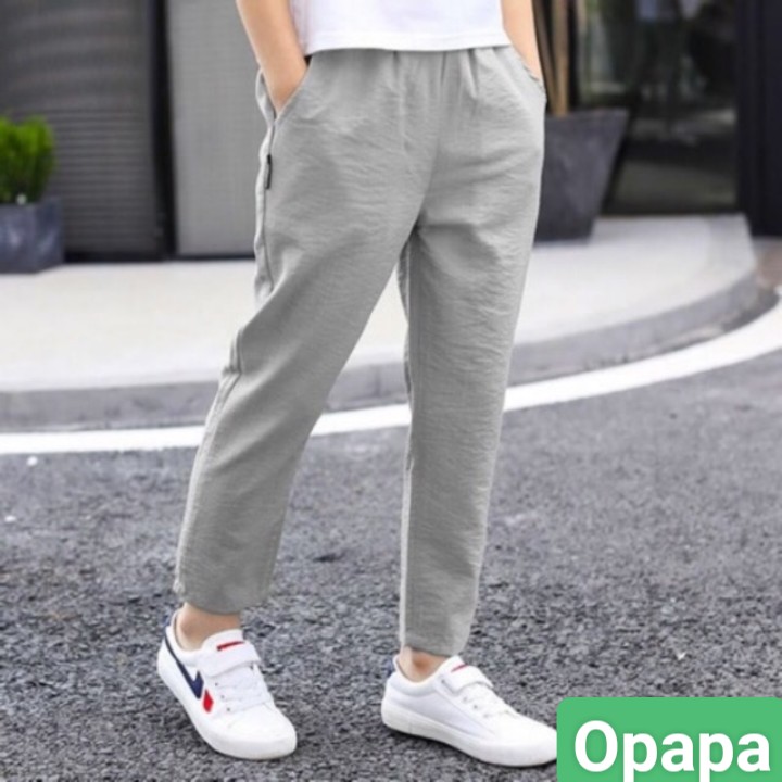 Quần nam Quần đũi dài nam ống côn cạp chun dây rút -OPAPA