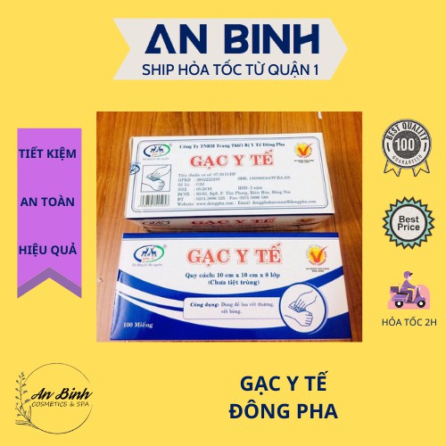 Gạc y tế đông fa - gạc đắp mặt nạ dùng cho spa