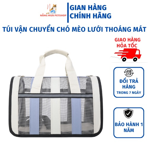 Túi vận chuyển chó mèo, balo vận chuyển chó mèo, túi thú cưng - Petshop Nắng Mưa