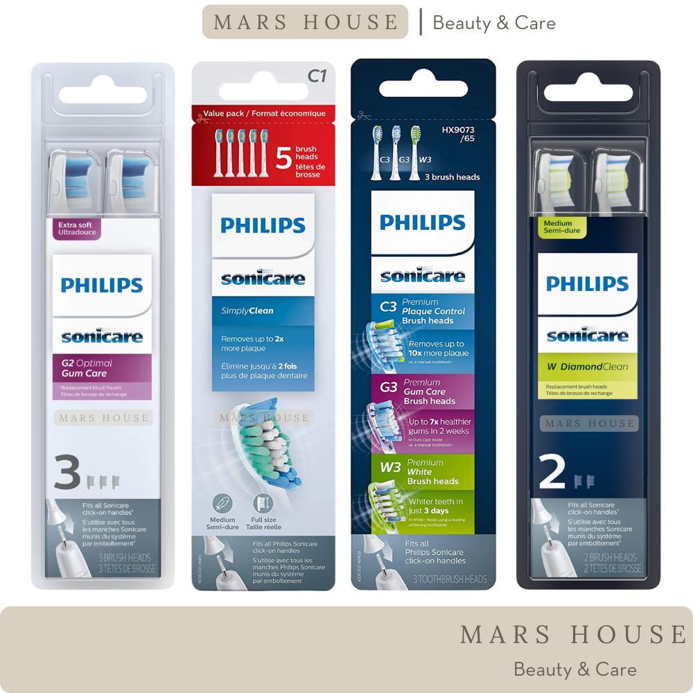 Đầu bàn chải điện philips sonicare các loại c2 g2 w c3 g3 w3 - hàng mỹ