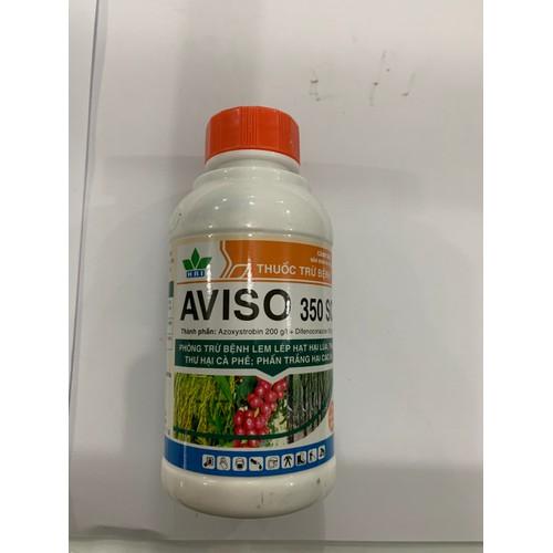 Trừ bệnh thán thư cà phê, phấn trắng trên cao su, hoa hồng aviso 350sc