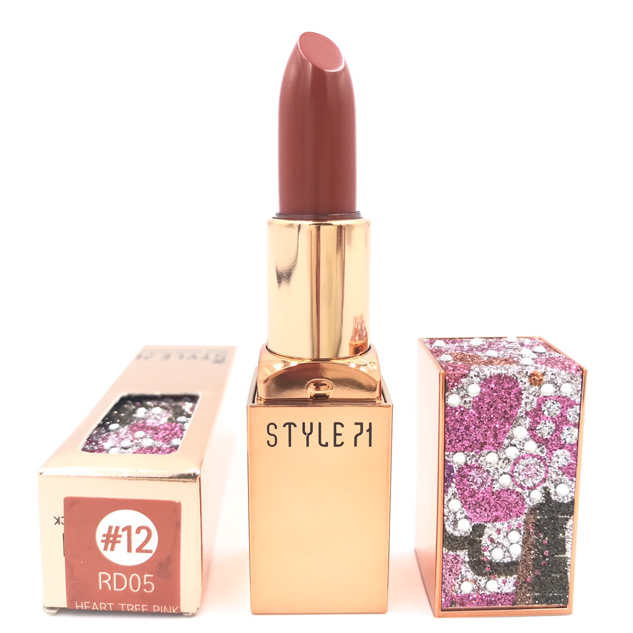 Son lì hàn quốc style 71 retro matte lipstick. son thỏi trang điểm hàn quốc lì mịn như nhung dành cho bạn gái