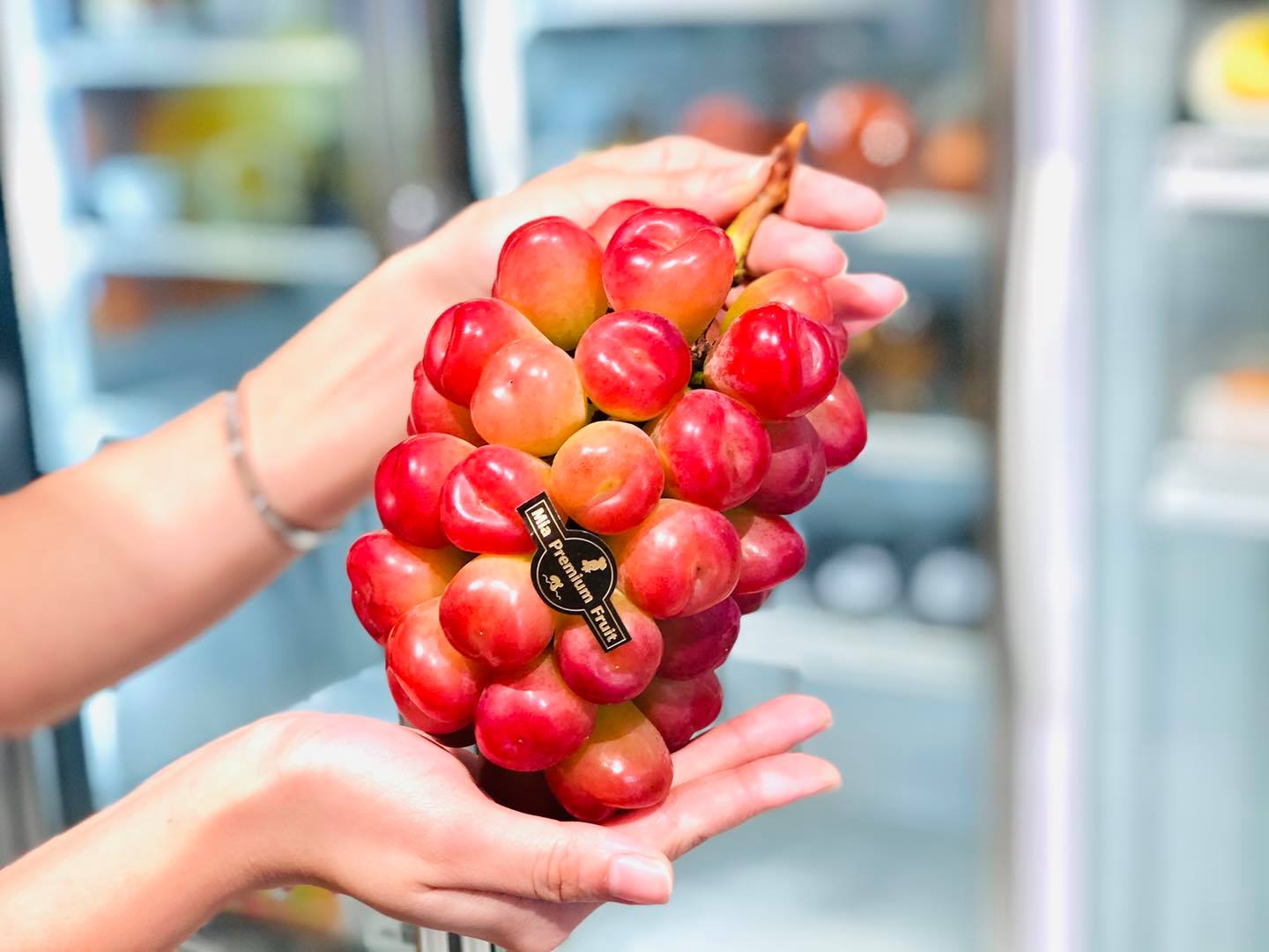 Cây giống nho trái tim đỏ