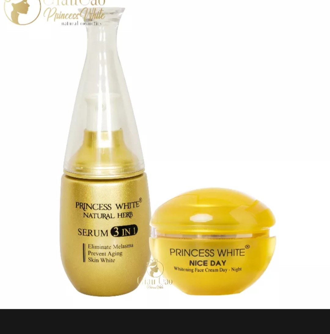 COMBO DƯỠNG TRẮNG DA NGÀY VÀ ĐÊM : NICEDAY 22g + SERUM CHỐNG LÃO HÓA CĂNG BÓNG DA 3IN1(40ML) - TRẮNG DA CHỈ SAU 2 TUẦN (MẪU MƠI)