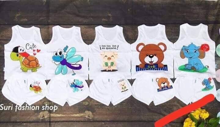 Sét 5 bộ chíp hình thú hoạt hình cho bé