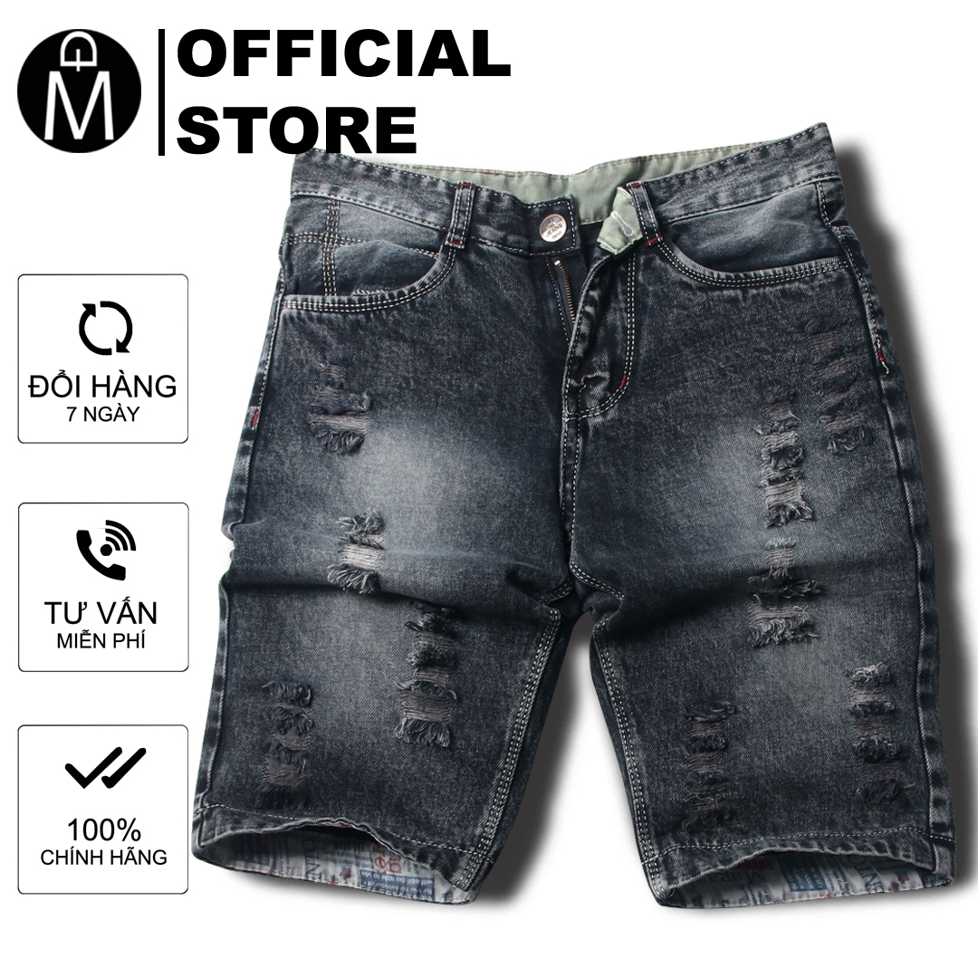 Quần short jean nam MĐ Q415 nhiều màu