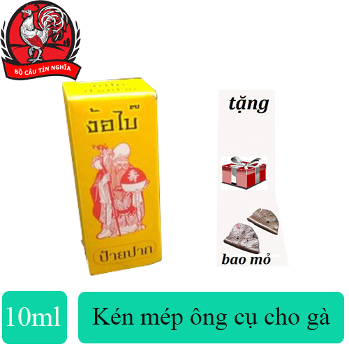 kén mép lở mép trong cho gà hiệu ông thọ xuất xứ thái lan - BAA546(tặng bịt mỏ)