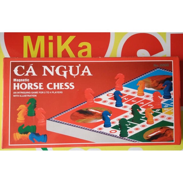 Bộ Cờ Cá Ngựa Nam Châm Cỡ Đại SIÊU BỀN 43x43cm