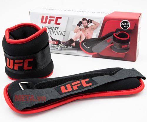 Tạ băng đeo cổ chân nặng 2kg - ankle weight - mã 092010-ufc, hiệu ufc