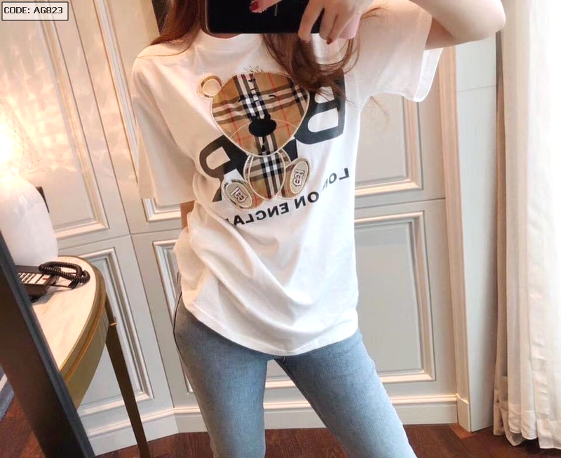 Áo phông gấu Moschino Bupberrry