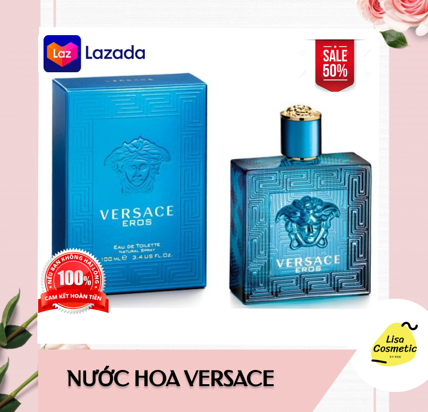 Nước hoa nam versace eros homme for men edt 100ml