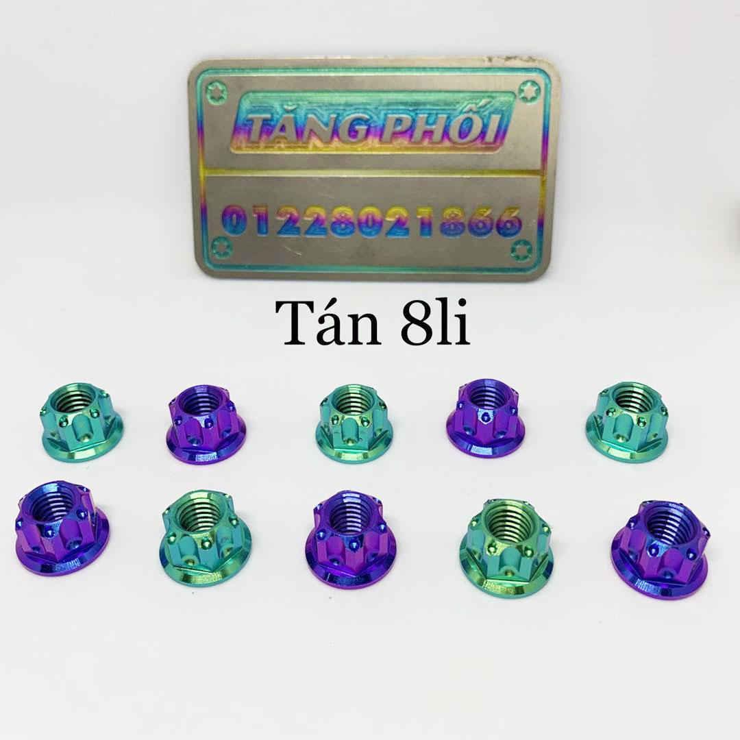 1 con Tán 8 li titan Gr5  tán cùi dĩa xe wave  dream  ex 135