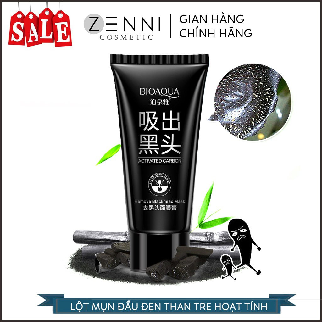 [FREESHIP MAX] Gel lột mụn đầu đen than tre hoạt tính Clean Mask làm sạch và se khít lỗ chân lông, ngừa mụn cám, mụn đầu đen - The 1997