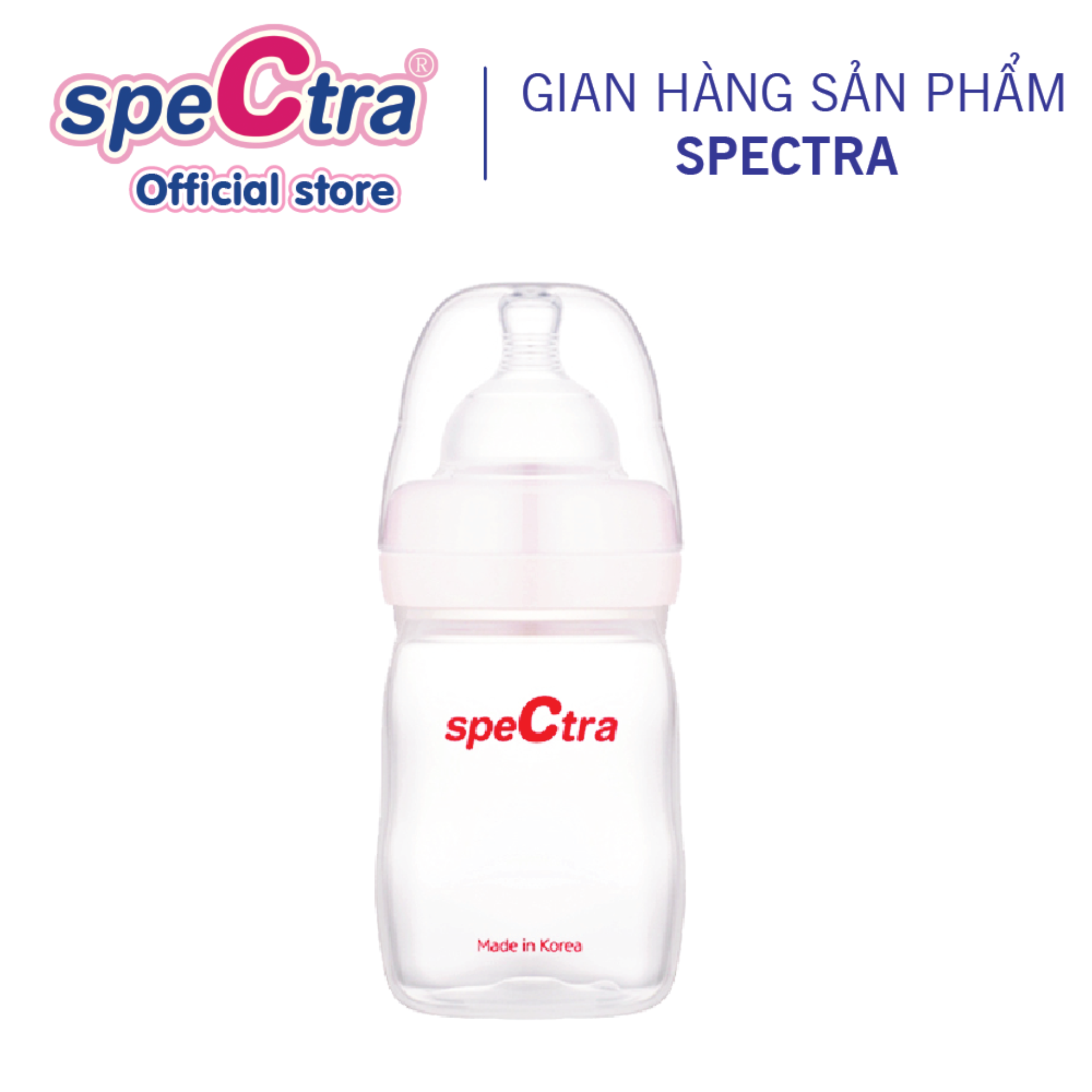 Bình Sữa PP Cổ Rộng Spectra 160ml