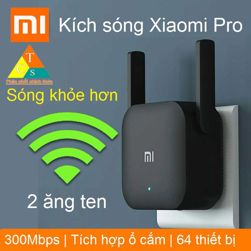 Bộ kích sóng xiaomi cao cấp, kích sóng 2 râu giá rẻ, bộ khuyếch đại wifi repeater pro phiên bản mới 300 mbps, kết nối tối đa 64 thiết bị, tăng cường tín hiệu mở rộng định tuyến mạng intl, dễ sữ dụng, bh 12 th