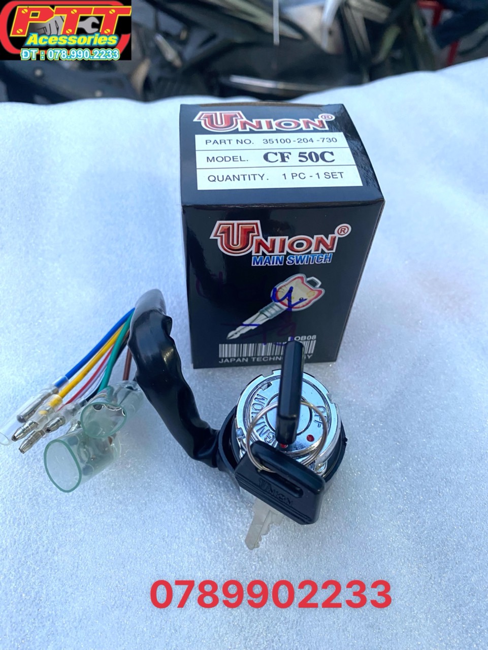 Bộ ổ khoá xe chaly đời 79 union
