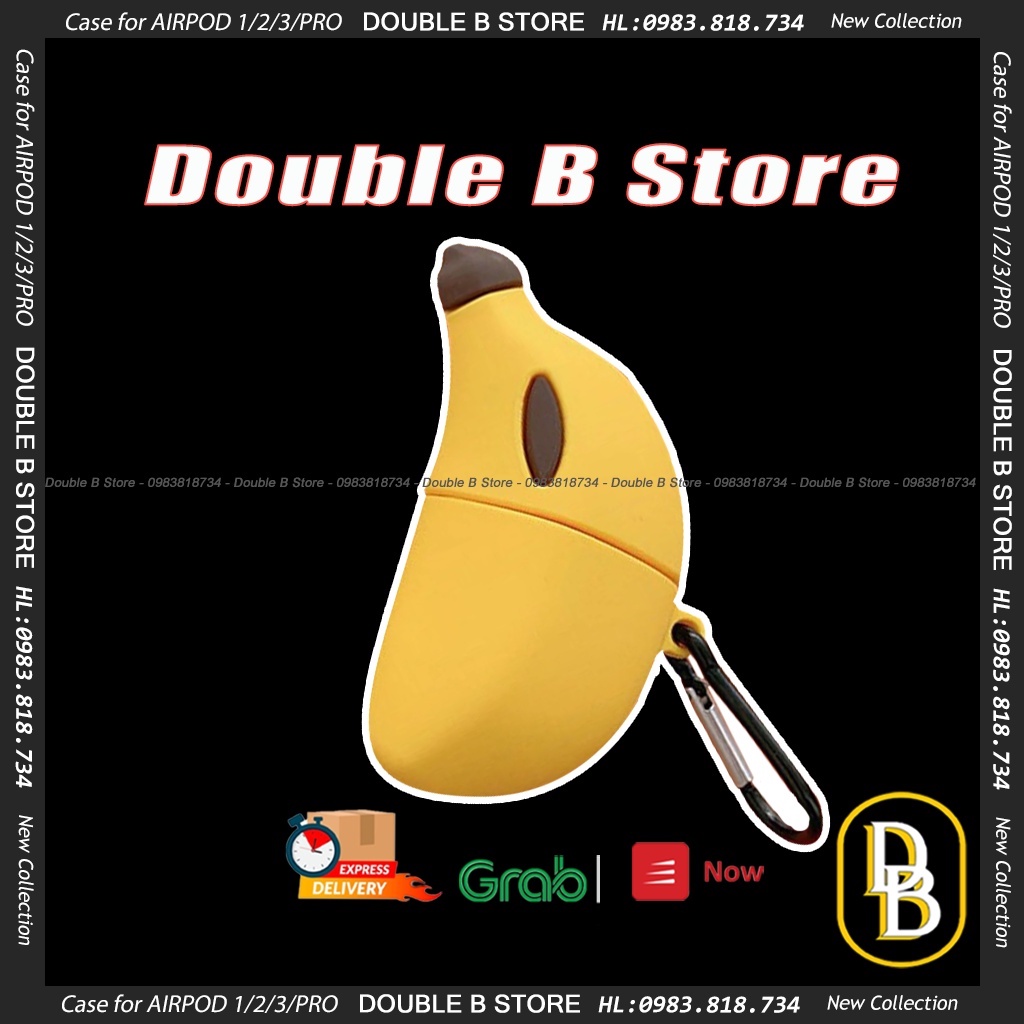 Case airpods pro quả chuối 1038CAQC