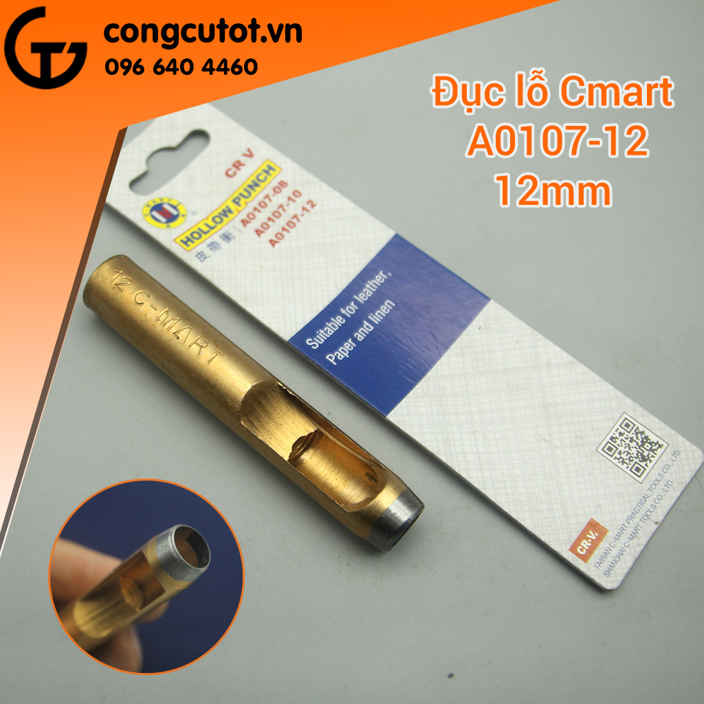 Đầu đục lỗ tròn C-mart các cỡ 3-12mm