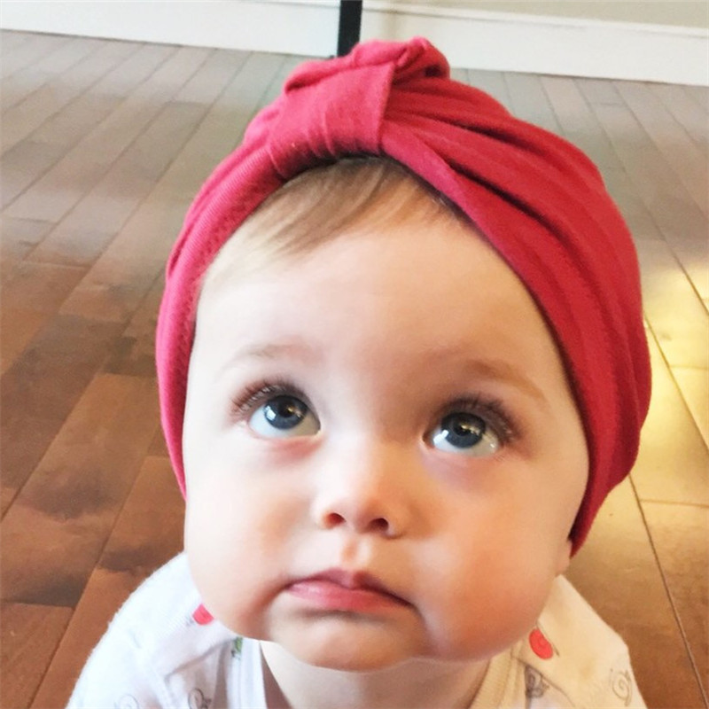 Mũ turban dễ thương cho bé