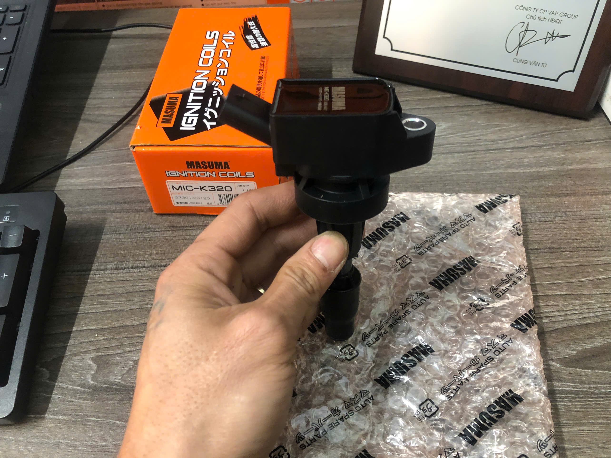 Mobin (fire starter) Hyundai Kona edition 1.6 made 2018 + (mic-k320) Masuma (Japan) warranty 12 months ~ 30.000km Giá 3,600,000 Đồng*Miễn phí vận chuyển