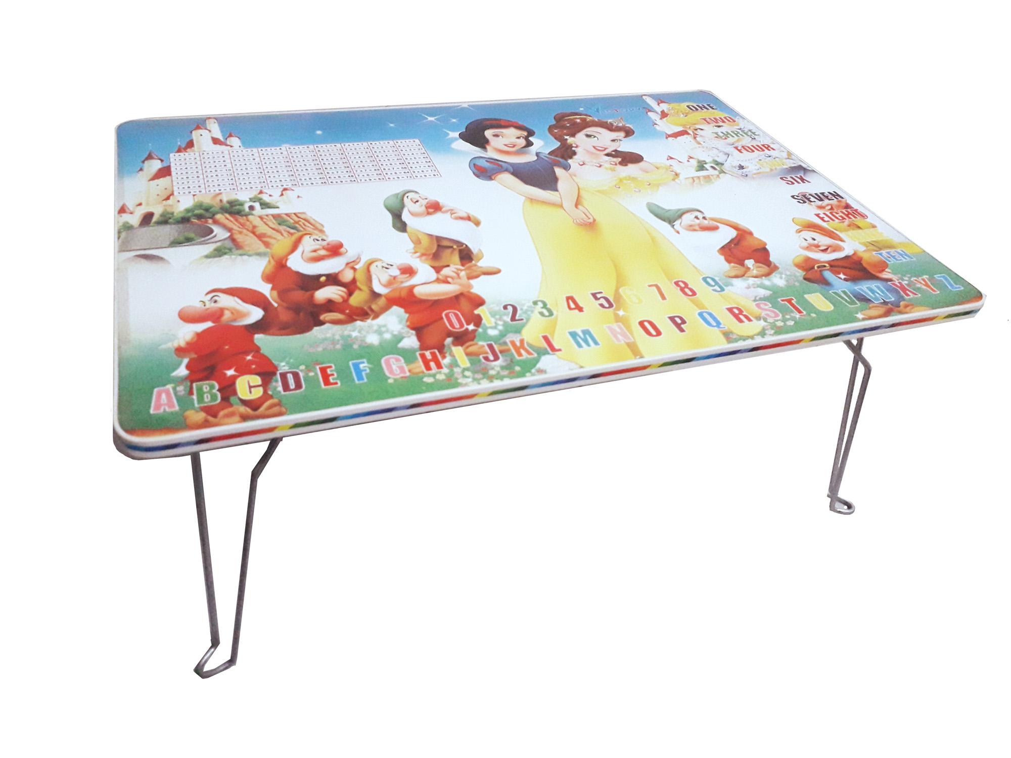 [HÀNG HOT - MỚI VỀ] Bàn học gấp gon, bàn học cho bé, chân kim loại chắc chắn - Chân bóp, đồ dùng học sinh, hình ngộ nghĩnh, đáng yêu