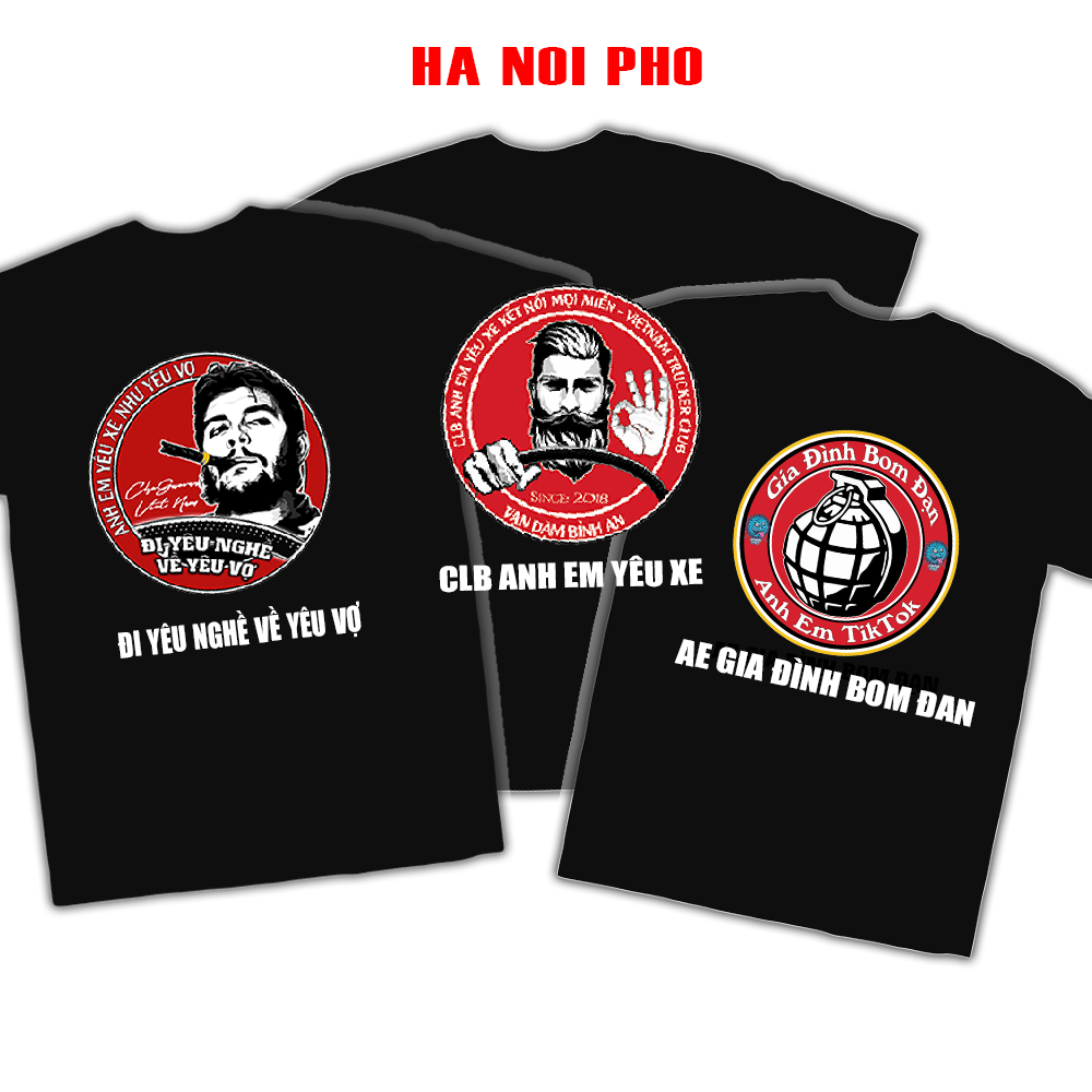 Áo thun CLB Ông Già Vẫy Tay, Cotton 100%, Logo in Đẹp, [kèm quà tặng tem nhỏ trị giá 10k]