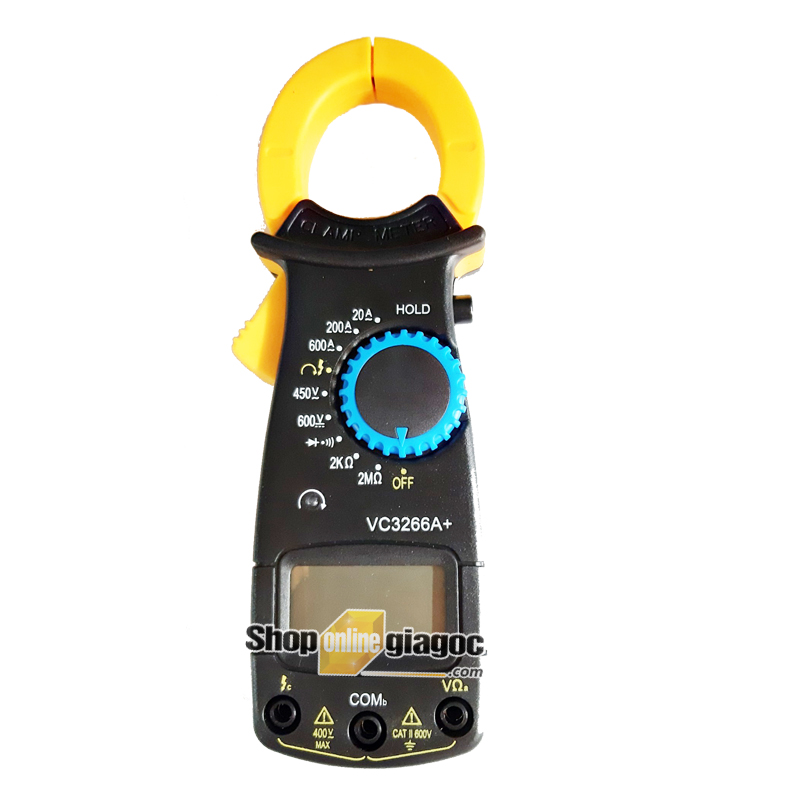 [TẶNG KÈM PIN] - Ampe Kìm Kẹp Vạn Năng Đo Dòng VC3266A+