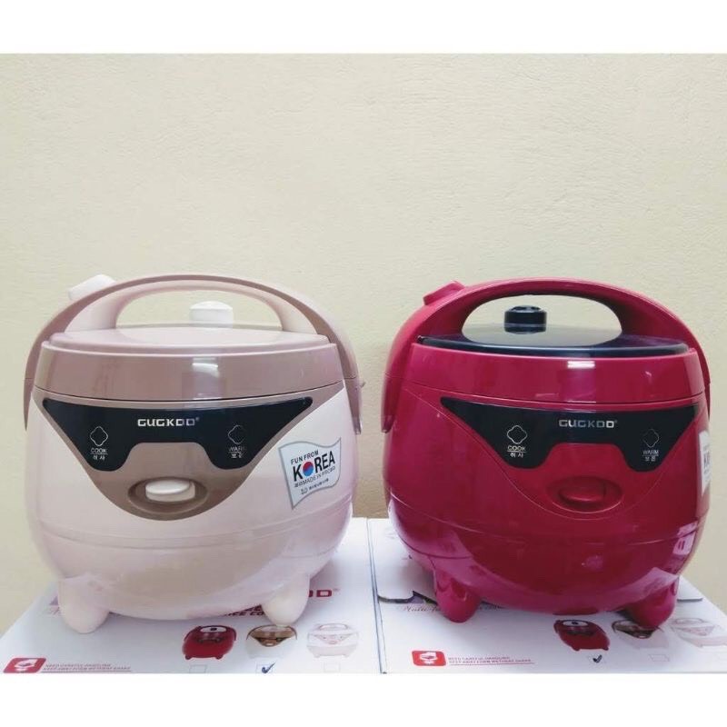 Nồi cơm điện Cuckoo GK-182 1.8 lít Model 2021 có xửng hấp (3-6 người ăn) - Bảo hành 12 tháng