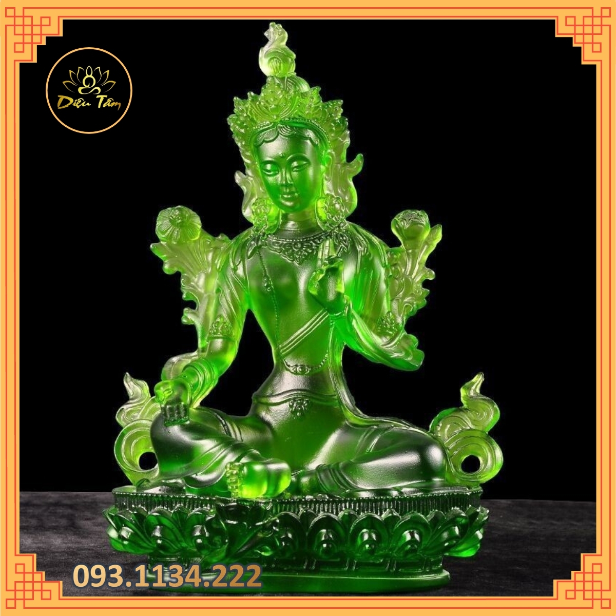 Tượng phật Lục độ phật mẫu Tara tượng mật tông đồ thờ cúng