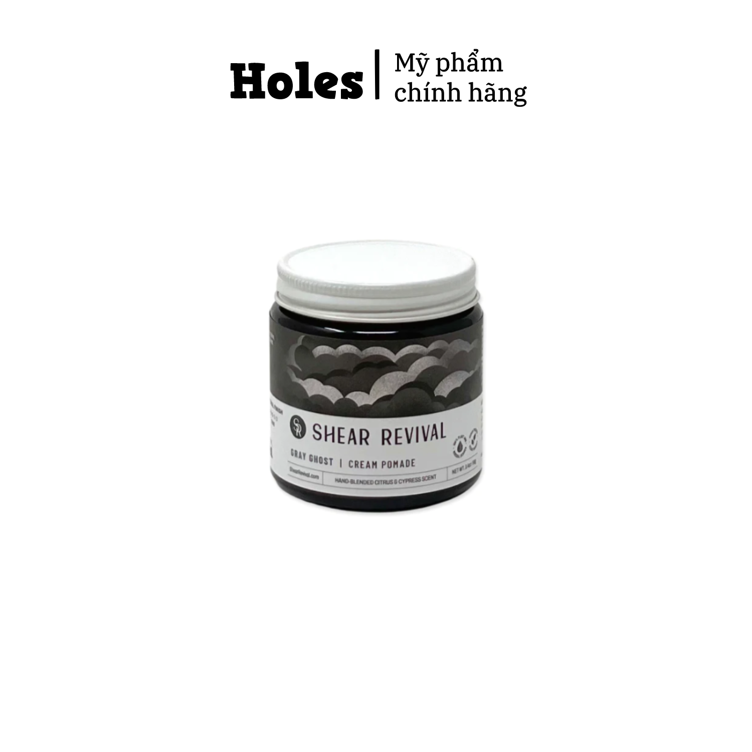 Sáp vuốt tóc Shear Revival Gray Ghost Cream Pomade
