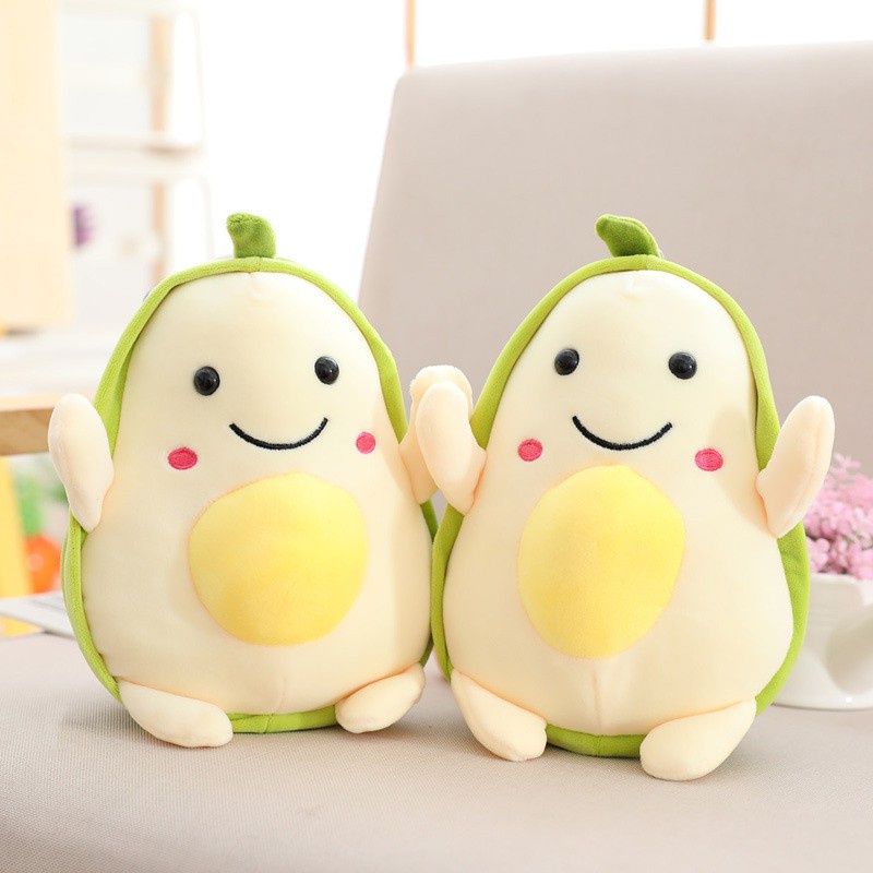 Gấu bông bơ trứng bông siêu cute - Thú nhồi bông cao cấp - Chất liệu lông nhung mềm mại - Mạnh gấu store