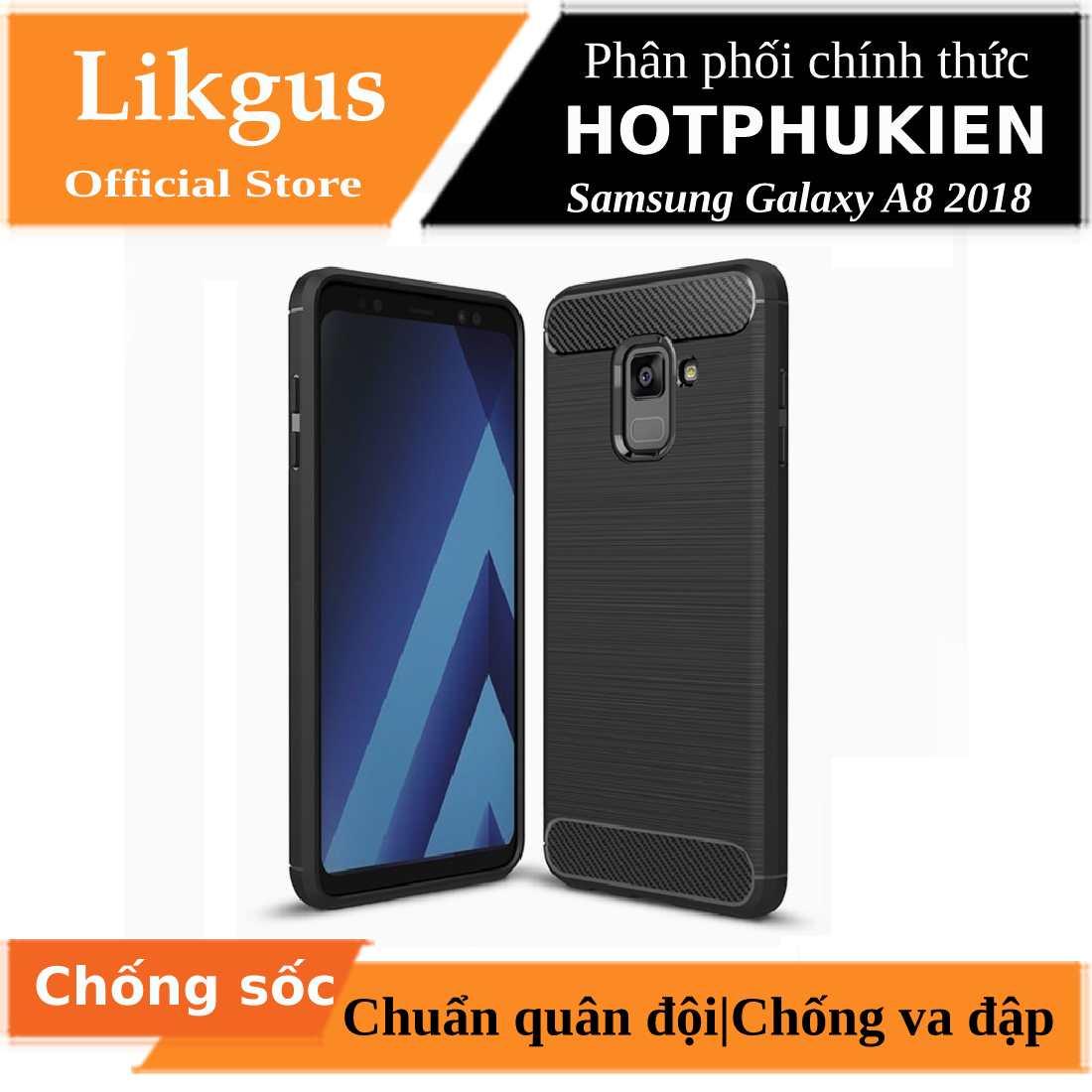 [HCM]Ốp lưng chống sốc Likgus cho Samsung Galaxy A8 2018 ( chống va đập chống vân tay) - phân phối bởi HotPhuKien