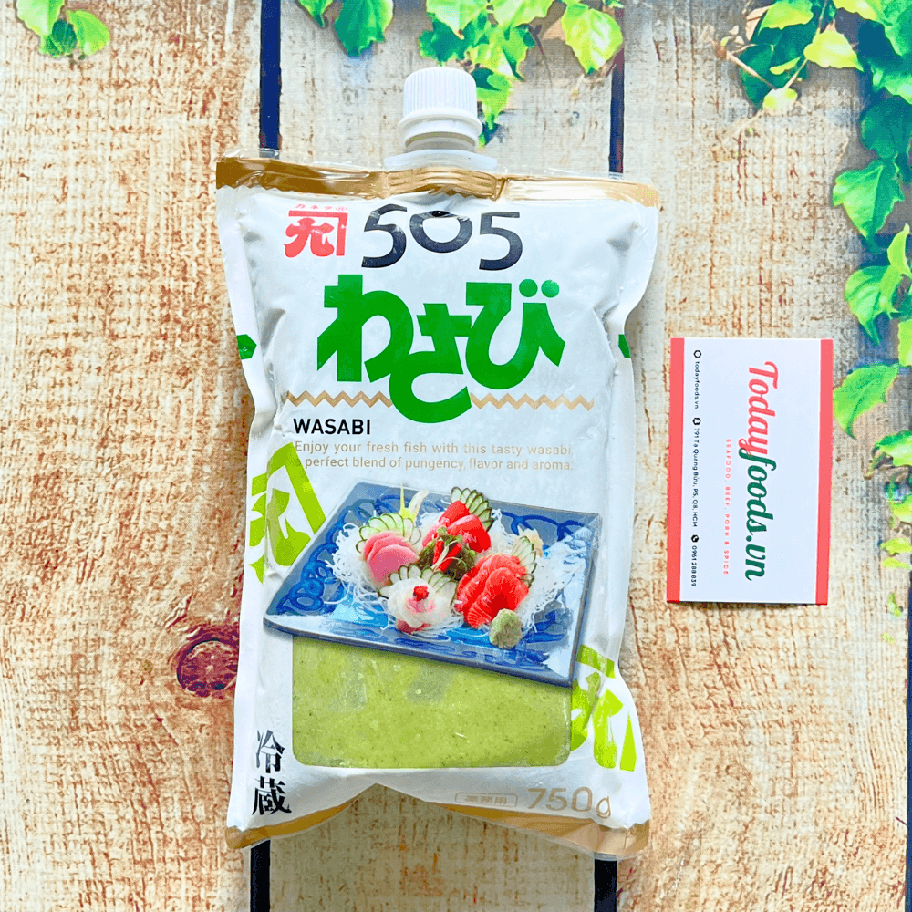 (HÀNG ĐÔNG LẠNH CHỈ GIAO HCM) Mù Tạt Tươi WASABI Kaneku Nhật Bản