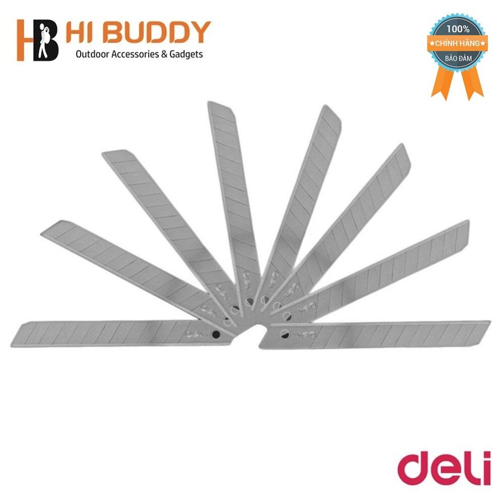 Combo 12 hộp lưỡi dao rọc giấy deli 2012 80mmx9mmx0.4mm