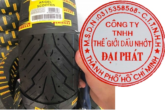 Vỏ pirelli 100/80-16 angel scooter dành cho xe ga