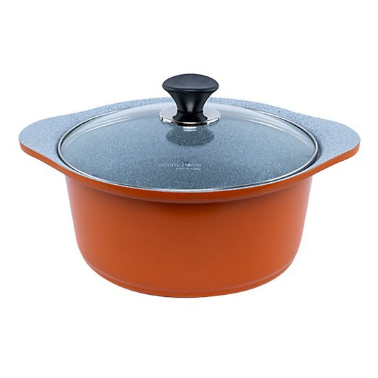 Nồi eco tráng sứ ceramic 26cm happy home